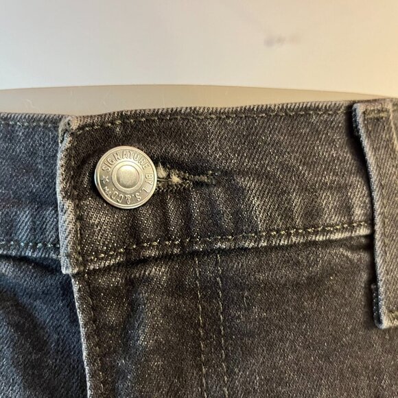 Signature by Levi Strauss & Co Men's Black Loose Jeans - Size 38 x 30 - NWT - Picture 4 of 8